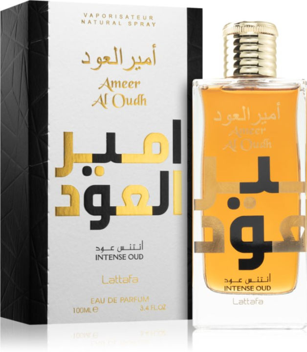 Lattafa Ameer Al Oudh Intense Oud Perfume for Unisex - 100ml