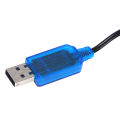 3.6-9.6V 250mA NiMh/NiCd  USB Charger Cable SM 2P Forward Plug. 