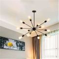 Sputnik Sphere Chandelier Modern Unique Decorative Designed Hanging Ceiling 12 Heads E27 Bulb Fixture Pendant Chandelier Satellite Styled Light. 