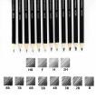 Professional Sketch and Drawing pencils set,Art Pencil 12-Count(8B-2H) Drawing/Sketching Pencil Set of 12 in Metal Box. 