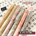 MOKA Oracle Retro Style Gel Pen 0.5 Black Student Brush Question Press Pen ST Nib National Style Carbon Pen. 