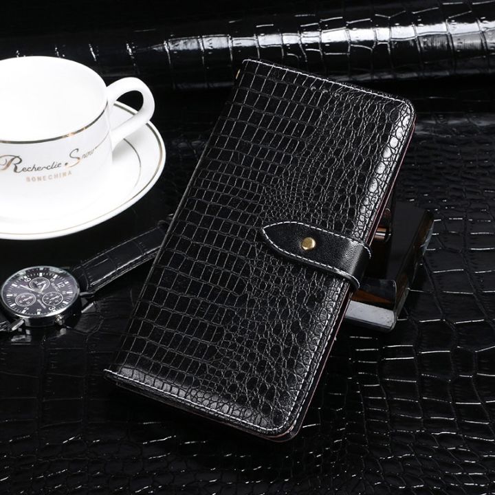For ZTE Blade A7 Prime idewei Crocodile Texture Horizontal Flip Leather Case with Holder & Card Slots & Wallet