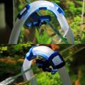 Aquarium Filtration Water Pipe Filter Hose Holder For Mount Tube Fish Tank Blue. 