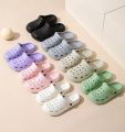 2023 Women's Slippers New Waterproof Summer Outdoor Beach Shoes Big Toe Holey Shoes For Women Men Croc Sandals Wrapped Slippers. 