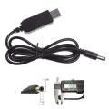 5v to 12v converter usb cable for wifi router modem for cctv camera power bank USB 5V to 12V dc to dc  Boster Converter cable Step up Module 12V 1A pakistan e shop. 