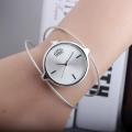 Stainless Steel Bracelet Style Bangle Small Dial Watch With Box For Women & Girls. 