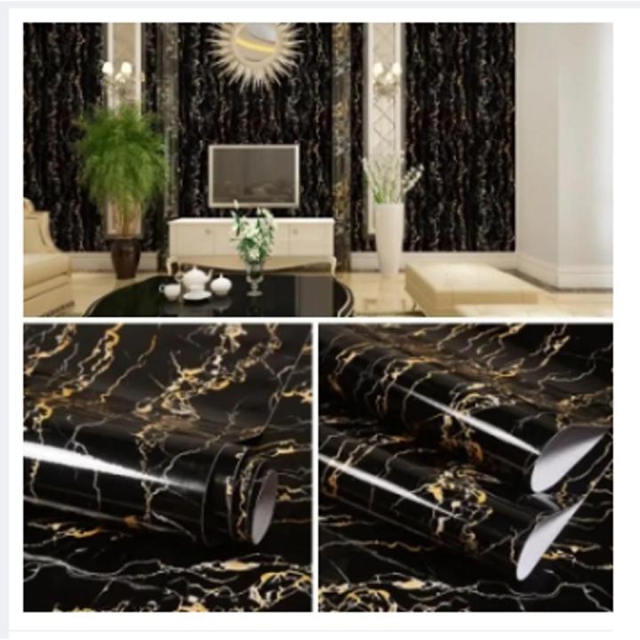 60x200cm Wall Paper Waterproof Heat Resistant Self Adhesive Anti Oil Kitchen Wallpaper Marble Sheet for Kitchen