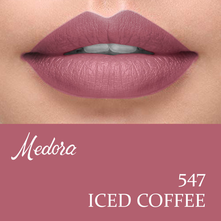 MEDORA Matte Lipstick- 547 ICED COFFEE