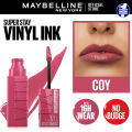 Maybelline New York - Superstay Vinyl Ink Lipstick Coy. 