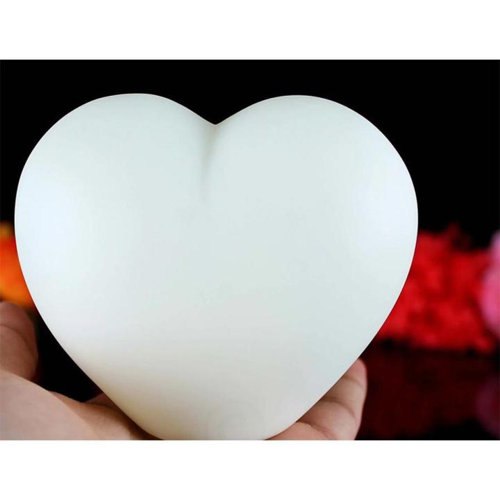 LED MOOD LIGHT LAMP SWEETHEART BATTERY POWERED MULTI COLORED