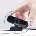 Rapoo C260 USB Black Full HD Webcam, 1080p 30hz, 360 Horizontal, 95 Super Wide-Angle. 