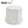 European style circular switch socket, concealed junction box, screw hook claw installation, suitable for joint panel. 