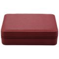 Korean Style Jewelry Box Organizer Display Storage Leather Large Big Mirror Multi-Function Necklace Earring Ring Box for Jewelry. 