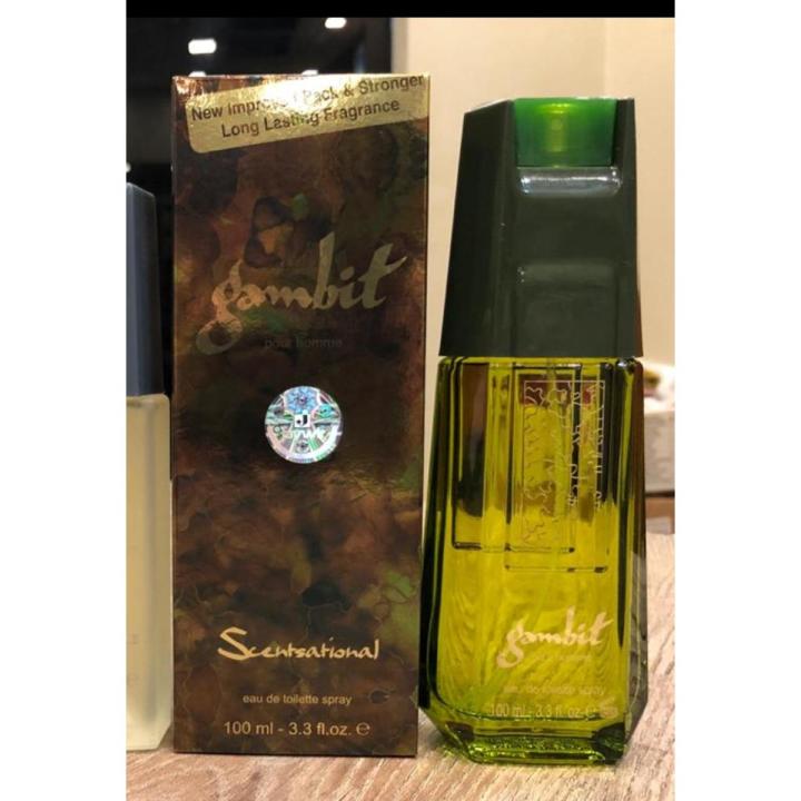 Gambit perfume original for men 100ml