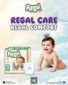Regal Baby Diapers Size 3 Medium Jumbo Pack 72pcs (4-11kgs). 