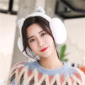Cat Earmuffs Soft Ear Muffs Winter Ear Warmers Faux   Ear Muffs Cashmere Ear Muffs. 