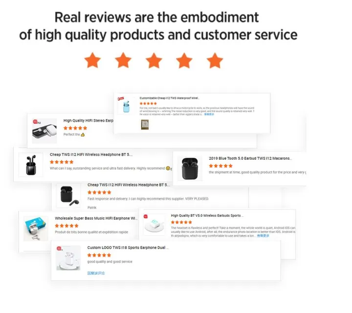 I12%20TWS%20Wireless%20Earphones%20Mini%20Earbuds%20Bluetooth%205.0%20Stereo%20Sport%20Headphone%20Handsfree%20%20White/Black%20-%20Image%203