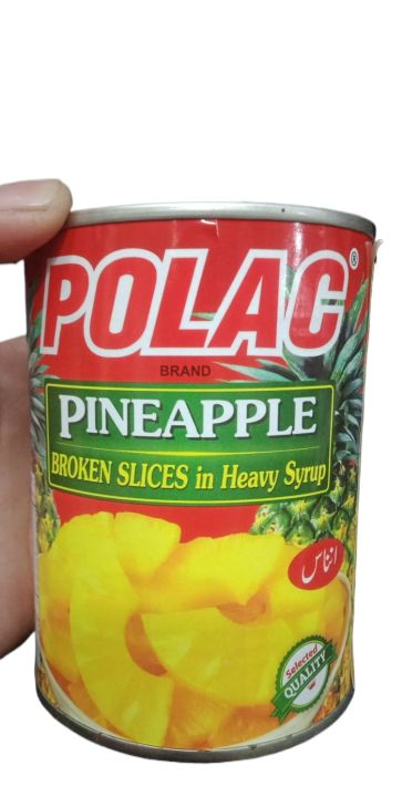 POLAC PINEAPPLE BROKEN SLICES 100 PERCENT QUALITY PRODUCT GUARENTEED