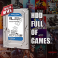 HDD/Hard Disk Drive Full Of Games Setup. 
