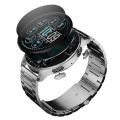L-103 Gentleman Smart Watch Bluetooth Calling Smart Notifications AMOLED Display Health Tracking: Customizable Look AMOLED Display. 