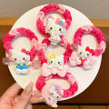 Cartoon Cute Weave Ponytail Hair Rope Sweet Kawaii High Elastic Rubber Bands WANNA. 