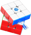 All New Gan 14 Mevlev, UV Coated Ultimate GAN 14 M 2023 Flagship 3x3 Magnetic Speed Cube, 56mm Magic Cube Puzzle (GAN14 MagLev UV Speed Cube, Glossy Surface & Primary Internal). 