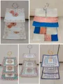 Cake Stand 3-Tier Melamine Cake Stand Creative Dessert Table Detachable Cupcake Display Stand Wedding Party Pastry Serving Plate Fruit Plate Dessert Stand. 