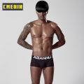 CMENIN 1pcs   Cotton  Men Underwear Boxer Trunks Quick Dry Mens Boxershorts Underpants Boxers Letter AD125. 