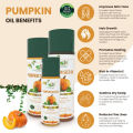 Land Secret Organic Pumpkin Seed Oil for Skin and Hair - Cold-Pressed, 100% Pure & Unrefined. 