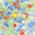 Glass Shooter & Marbles Colorful Patterned Glass Beads Balls for Kids. 