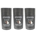 King Caboki hair Building fibers 12g BLACK Pack of 3, Instant Thick Hair Solution Hair Fibers, Fill In Fine and Thinning Hair for an Instantly Thicker & Fuller Look - alternative Toppik, Olivia Instant Hair Magic, Dexe Hair Building Fibers, DermMatch. 
