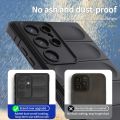 Relaxtoo For Samsung Galaxy S22 Ultra Shield Anti-fall Case Mobile Phone Case Shock-proof Mobile Phone Safety Protection Silicone Phantom Shield Shockproof Cover. 