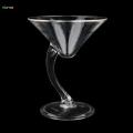 Food Grade Martini Goblet Cocktail Glass for Party 190ml. 