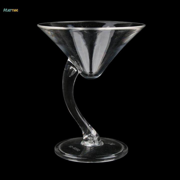 Food Grade Martini Goblet Cocktail Glass for Party 190ml