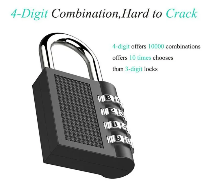 4%20Digit%20Password%20Combination%20Lock%20for%20suitcase%20locker%20Travel%20bag%20ressetable%20code%20Number%20Padlock%20-%20Image%203