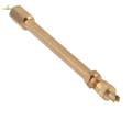 Tyre Valve Stem Extension Rod Copper Truck Lorry TWIN WHEEL 100 mm. 