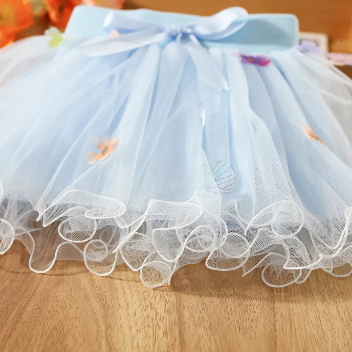 Summer%20New%20Girls'%20Baby%20Skirt%20Pommel%20Skirt%20With%20Hem%20Lace%20Flower%20Decoration%20Light%20Princess%20Skirt%20Gauze%20Skirt%20-%20Image%208