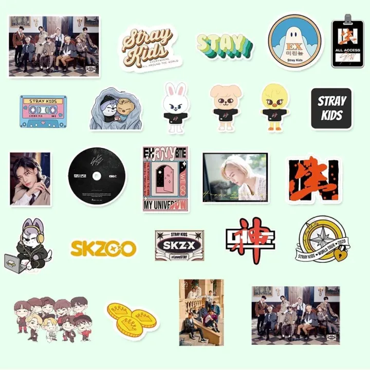 Stray%20Kids%20Stray%20Kids%20Stickers%20Stray%20Kids%20Go%20Life%20Album%20Sticker%20Pack%20Stray%20Kids%20Stickers%20for%20Fans%20-%20Image%203