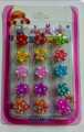 Beautiful baby girl hair style beats Multi colors best quality elegant design 15 piece in pack. 