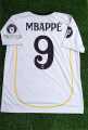 Real Madrid Home Kylian Mbappe Football Jersey T-Shirt 2024 2025 Half sleeve. 