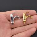 Childrenworld Water-tap Realistic Dollhouse Mini Kitchen Bathroom Single Head Faucet. 