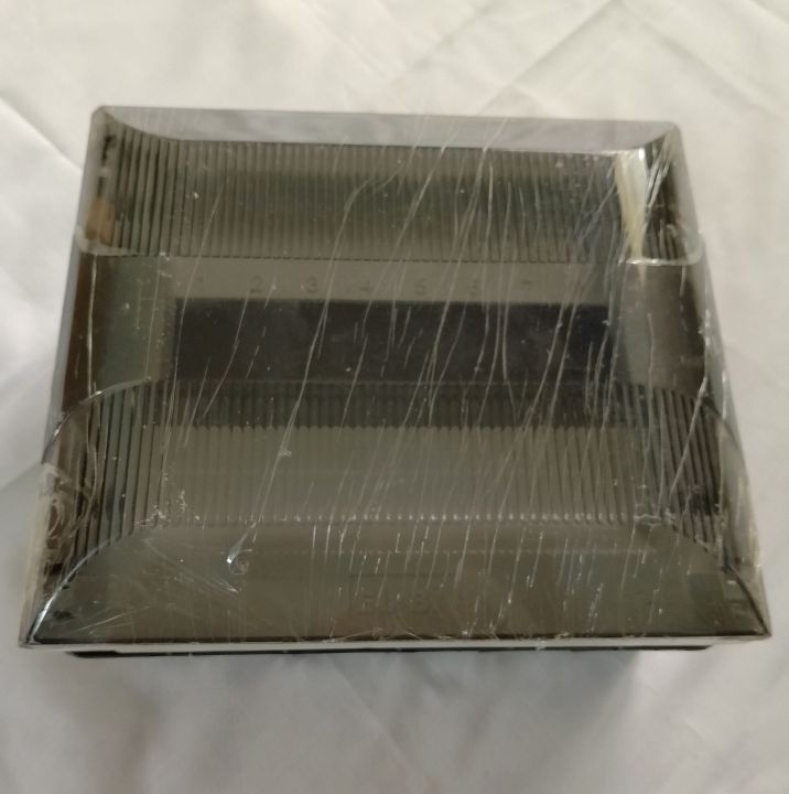 ELBi DB box with Cover for 8 MCB circuit breakers. DOOR LOCK BROKEN. Made in TURKEY. Best for general use & Solar system. Electric Distribution box.