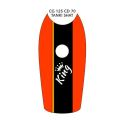 CD 70 CG 125 black and red tanki shatt  with fancy king  pvc Sticker For Bikes,Cars,Laptop 00111. 