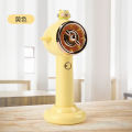 New Aircraft Turbine Rechargeable Fan Bladeless usb Rechargeable fan Portable Mini Desktop Small Handheld Fan. 