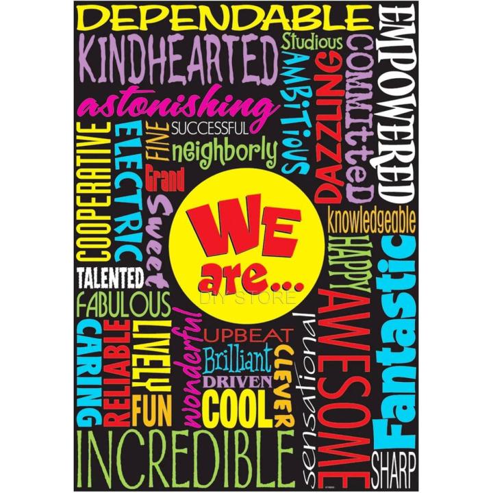 Classroom Poster Panaflex Home School Decoration