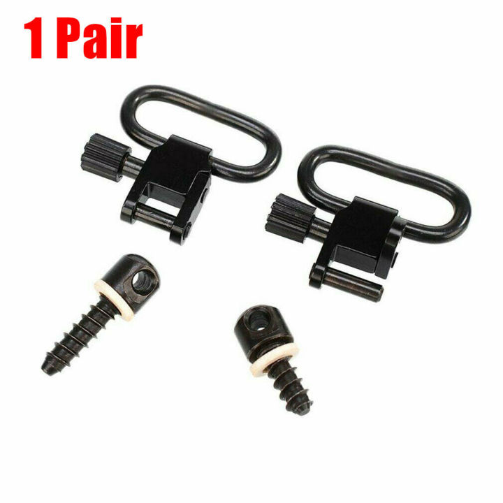 1 Pair Quick Detach 1 Swives Adapting Hunting Gun Straps Rifle Sling