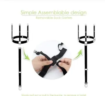 Mens%20Fashion%20Adjustable%20Elastic%20Shirt%20Stays%20Upgraded%20Trident%20Shirt%20Suspenders%20Holders%20Sock%20Garters%20Straps%20Non-slip%20Clamp%20Black%20-%20Image%203