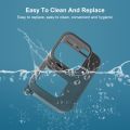 (Not a Camera) For Insta360 Ace Pro PULUZ Body Silicone Protective Case with Lens Cap (Black). 