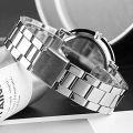 Branded watch for men and boys in silver chain new design 2021. 