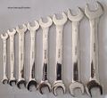 Inter Tool 8 Pcs Double Open End Wrench Combination Set 6-22mm. 